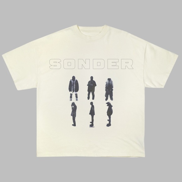 Sonder Tee Crème  any size cotton - Picture 1 of 1